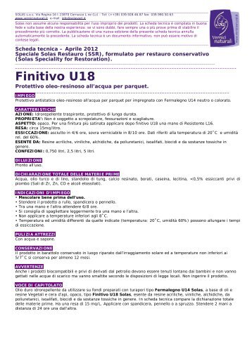 Finitivo U18 - Solas