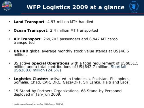 WFP Logistics - The Supply Chain and Logistics Institute - Georgia ...