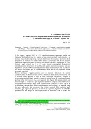 Scarica il documento in formato PDF - Centro Studi Cisl