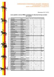 plik do pobrania - Warszawsko-Mazowiecki ZwiÄzek JeÅºdziecki