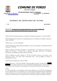 Det.91 Istanza riconoscimento infermitÃ  per ... - Comune di Forio