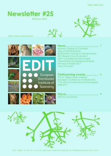 High Resolution - EDIT | - European Distributed Institute of Taxonomy