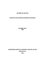 informe de gestiÃ³n centro de relaciones interinstitucionales ... - CERI