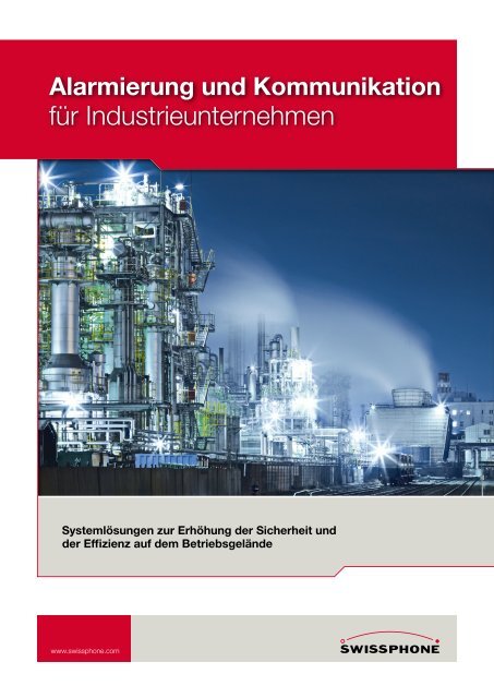 für Industrieunternehmen - Swissphone