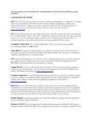 Download Glossary of Terms for the College ... - Babson College