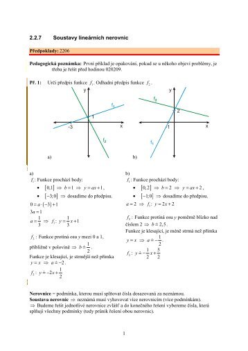 2.2.7 Soustavy lineÃ¡rnÃ­ch nerovnic - Realisticky cz