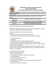 Diagnostico Escolar - UFES - Universidade Federal do EspÃ­rito Santo