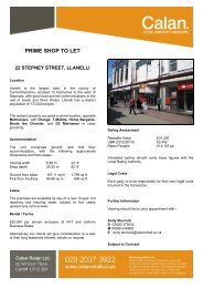 Llanelli, 22 Stepney Street - Calan - Retail Property Advisors