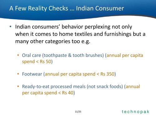 India's Home Products Market – Contradictions ... - Technopak