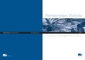 Contract Management Policy - Department of Treasury and Finance