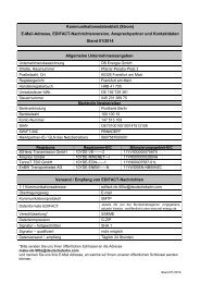 Anlage 2 Ansprechpartner - DB Energie