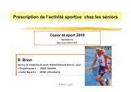 R. Brion - Club des Cardiologues du Sport