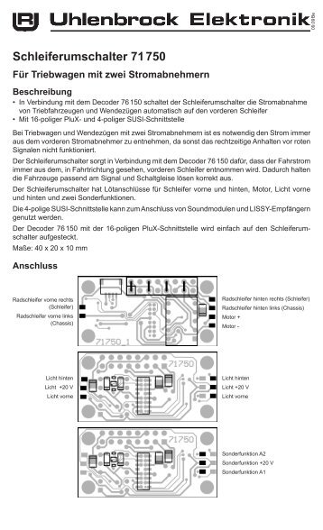 71750 - Uhlenbrock