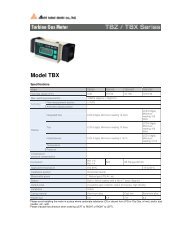 Model TBX - Dynamics Automation