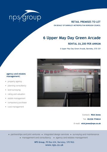 6 Upper May Day Green Arcade - NPS