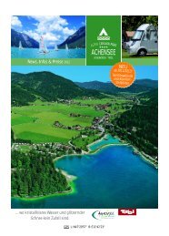 Prospekt Alpen Caravan Park Achensee - Camping Achensee