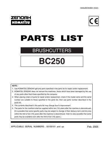 BC250 - Paul Forrer AG