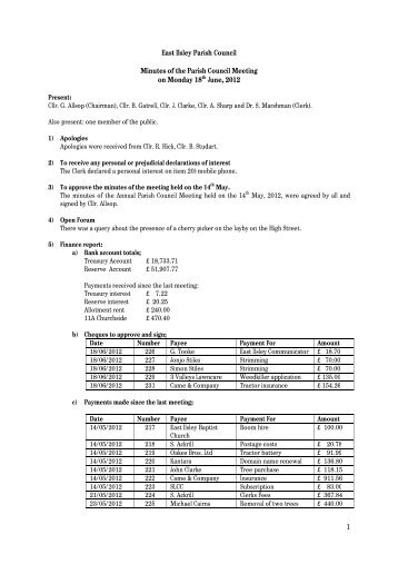 Minutes 2012-06-18.pdf - East Ilsley Parish Council