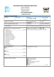 Training Application Form 2010-final.pdf - Infectious Diseases Institute