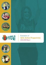 Girls Active Programme - Sligo Sport and Recreation Partnership