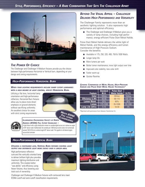 Challenger Brochure - LSI Industries Inc.