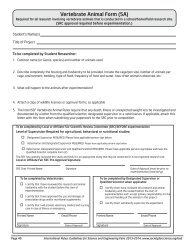 Vertebrate Animal Form (5A and 5B) - Society for Science & the Public