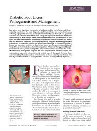 Diabetic Foot Ulcers: Pathogenesis and Management - Diegori.it