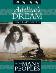 Adeline's Dream - Coteau Books