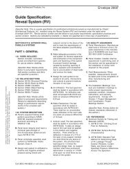 RV Guide Specifications- Envelope 2000.pdf - Citadel Architectural ...