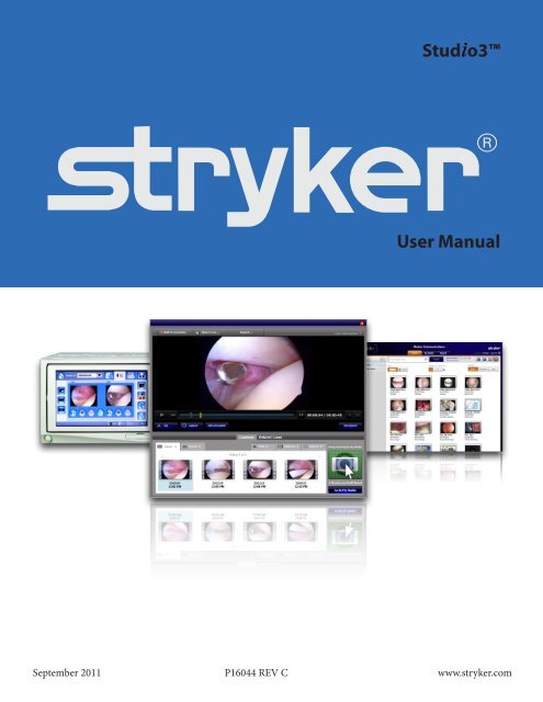 Studio3 User Guide (P16044) - Stryker