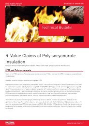 R-Value Claims of Polyisocyanurate Insulation - RSPEC