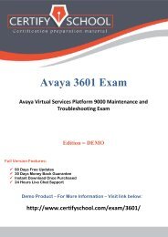 3601 Exam