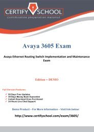 3605 Exam