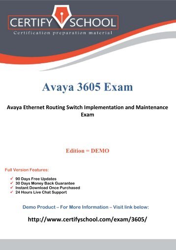 3605 Exam