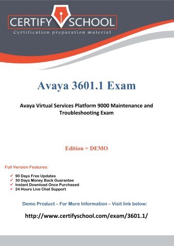 3601.1 Exam