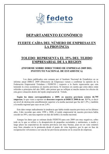 informe completo - Fedeto.es