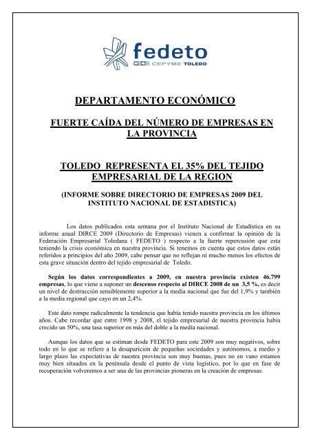 informe completo - Fedeto.es