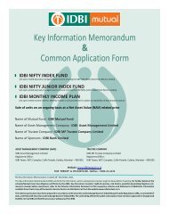 Application Form - IDBI Mutual Fund - Emkay Global Financial ...