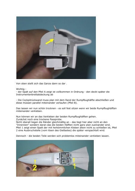 Baubericht EF â€“111 RAVEN - Arnes Modellbauseite