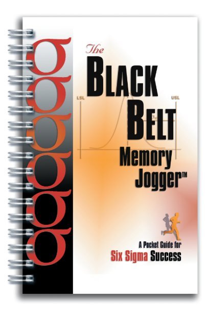 View a Sample of the Black Belt Memory Jogger - Goal - QPC