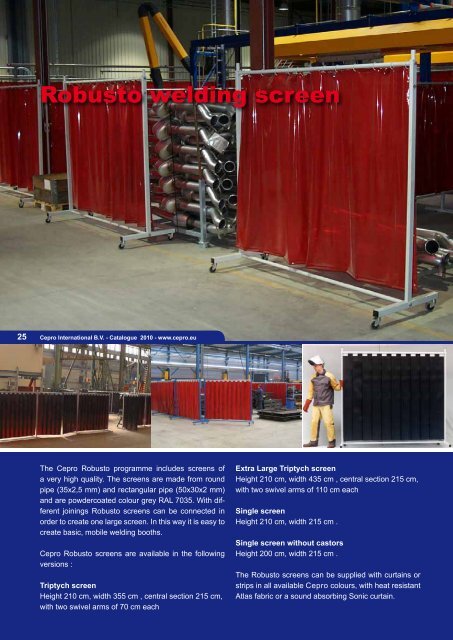 cepro welding screens