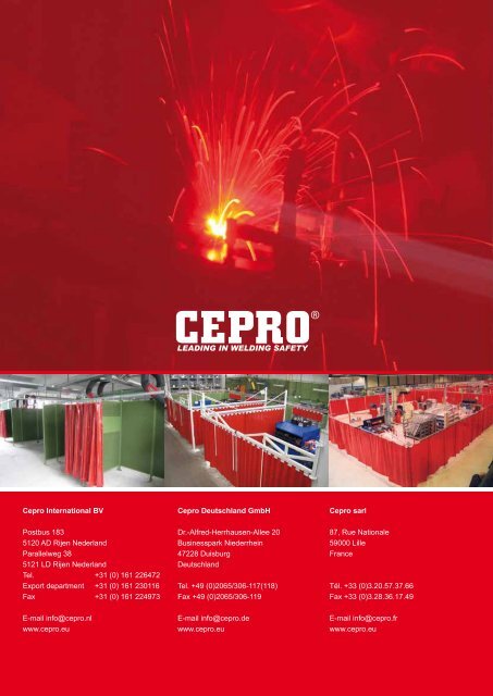 cepro welding screens