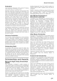 2010 PG Part 1.qxd - Macquarie University Handbooks