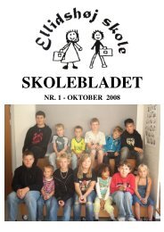 skoleblad oktober 2008 - EllidshÃ¸j Skole