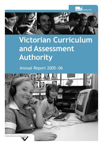 Victorian Curriculum and Assessment Authority - Department of ...