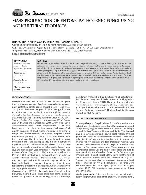 fullpaper - THE BIOSCAN