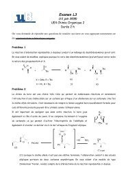 Juin 2008 - L3 Chimie Dijon