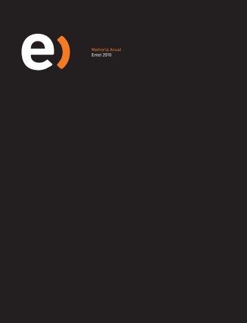 Memoria Anual Entel 2010