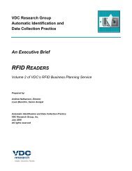 RFID READERS - VDC Research