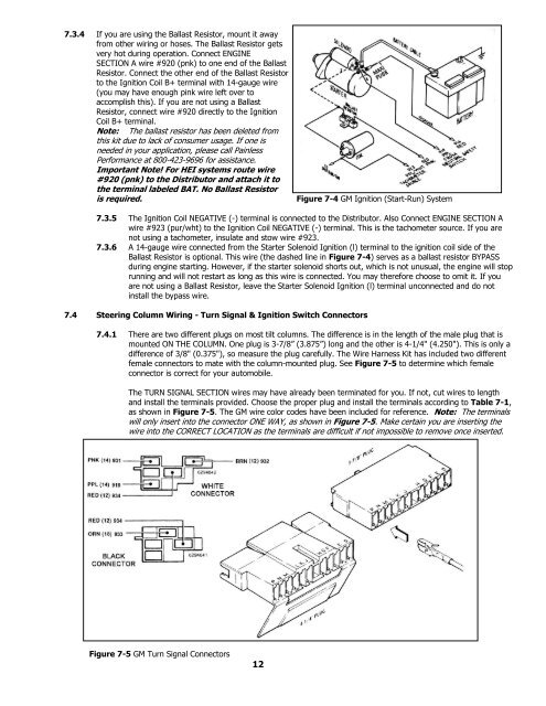 Wire Harness Installation Instructions For Installing - Painless Wiring